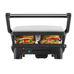 Panini Press Grill -Plancha De Sandwiches