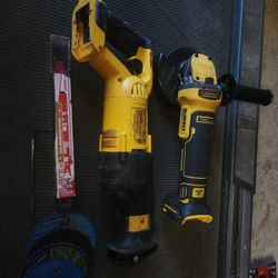 Dewalt Grinder And Sawzall