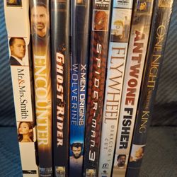 Lot Of 8, Comedy, Action, DVDs.  $46.00, OBO. 