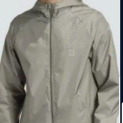 ADIDAS MEN'S FULL ZIPPER TRAINING WINDBREAKER HOODIE JACKET LEGACY DARK GREEN SIZE MEDIUM REGULAR FIT BRAND NEW WITH TAGS CHECK OUT MY OFFERS. 