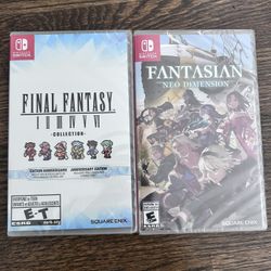 Switch 2 Games RPG Final Fantasy Collection Neo Dim Fantasian 1 3 4 5 6 Pixel Hd