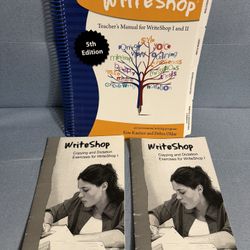 Writeshop Teacher’s Manual 1 & 2/ Dictation Books