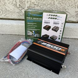 2500 Watt Inverter 2500W Inverter 12V to 110V /120V Inverter Truck Inverter car Inverter Solar Inverter 2000 watt Inverter for RV semi Trucks Vehicles