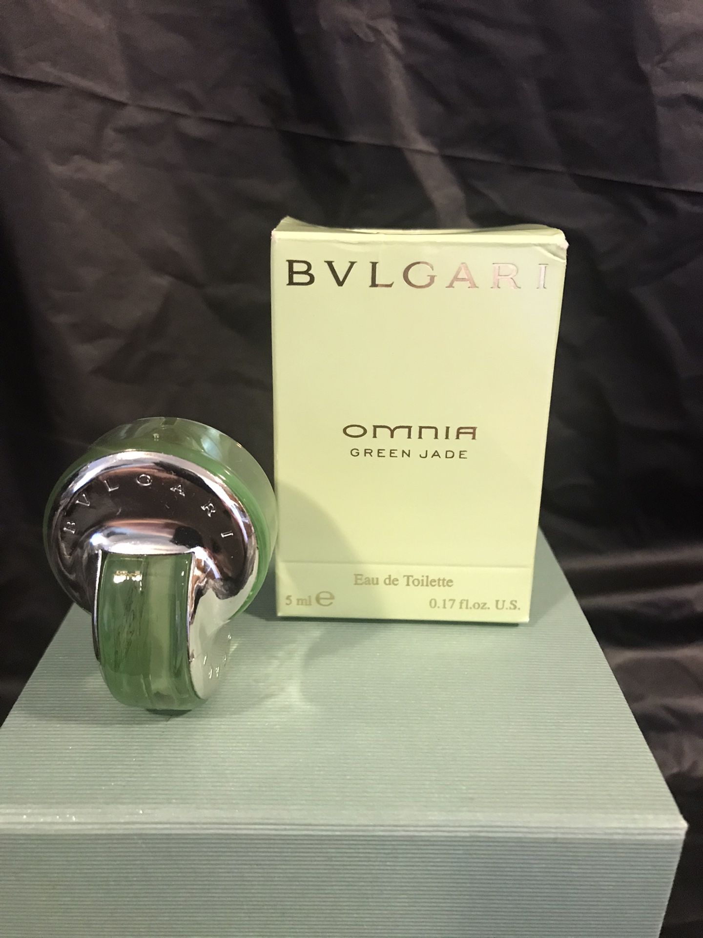 Bvlgari Omnia Green Jade Miniature Splash 5ml/.17fl oz NEW 