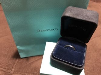 Tiffany platinum wedding band