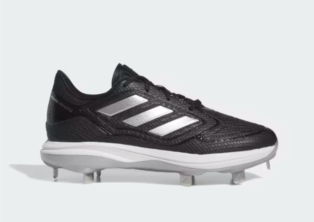 Adidas Adizero Purehustle 3 IG7134 Black Metal Softball Cleats Women's Size 8