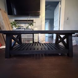 Dark Wooden Table