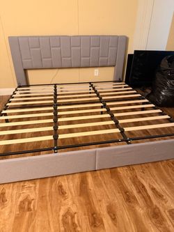 King Bedframe and mattress