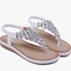 Ulogu Women's Flat Sandals - Size 6.5
