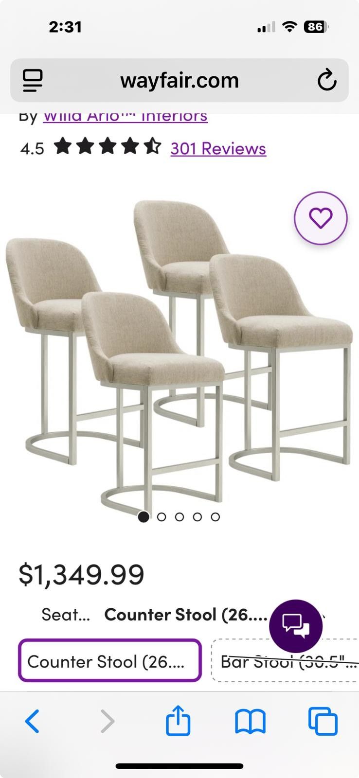 4 Barstools,All Products : American Fashion Style Bags On Sale