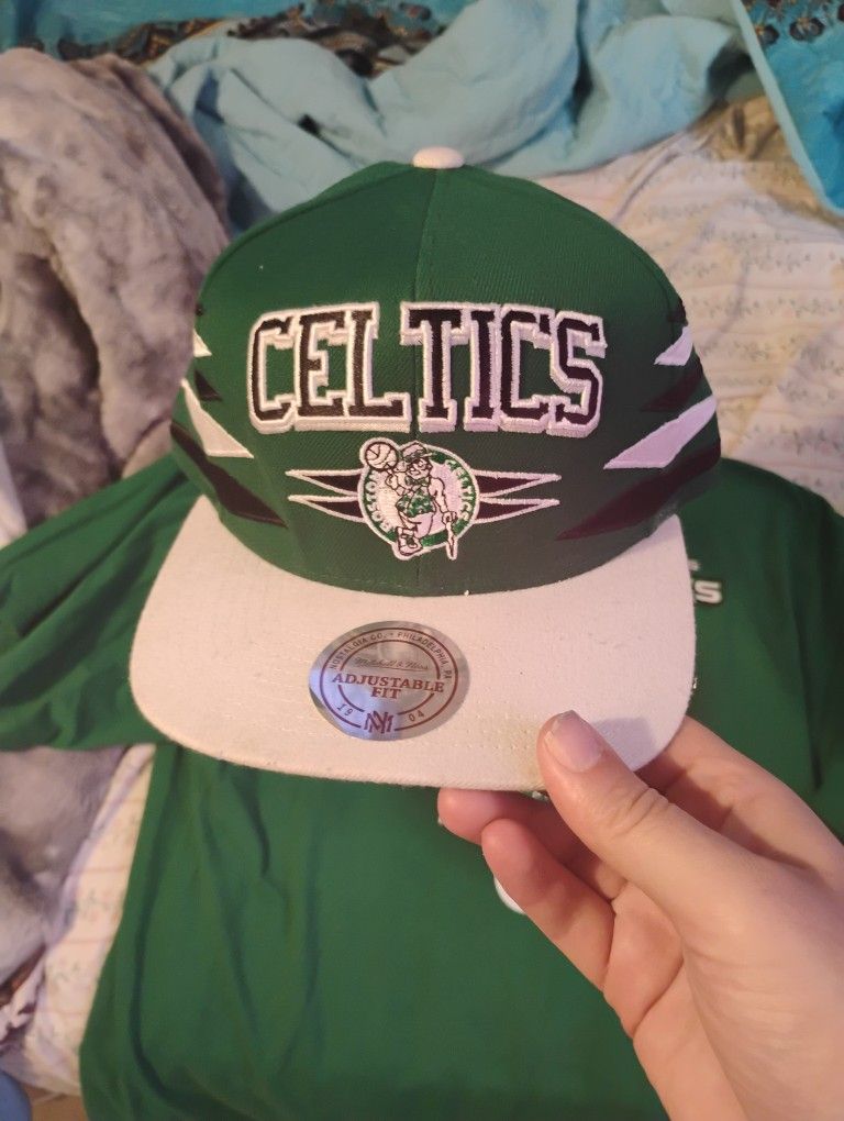 Boston Celtics Mitchell And Ness Hardwood Classics New W Tag