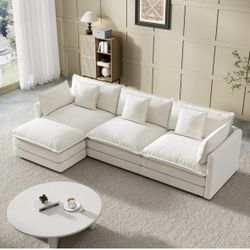 White cloud couch