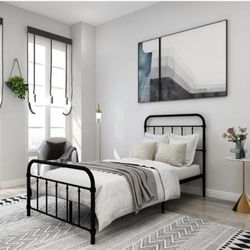 Metal Bed Frame, Twin Size