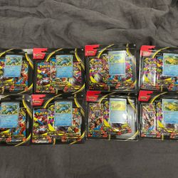 Pokemon Mega Evolutions 3pk Blister Sealed 