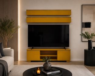 IKEA tv stand with two cabinets