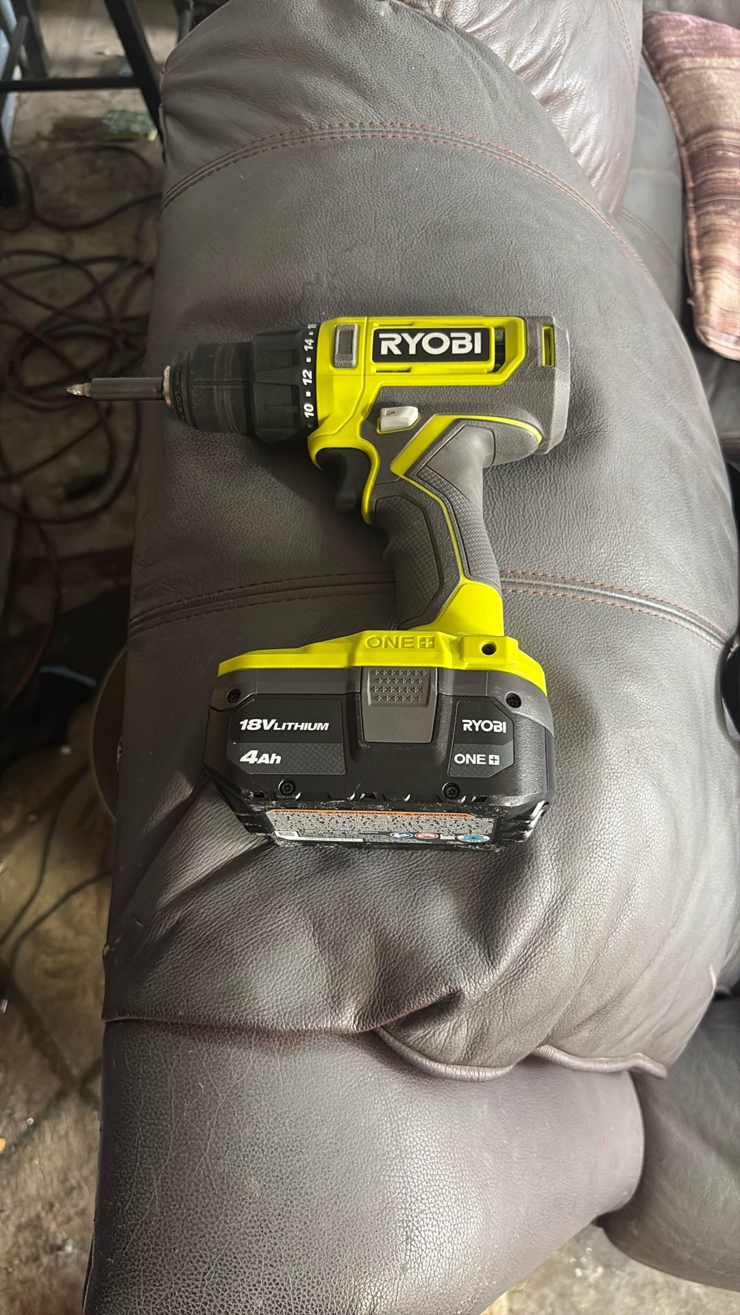 18 V drill ( Ryobi )