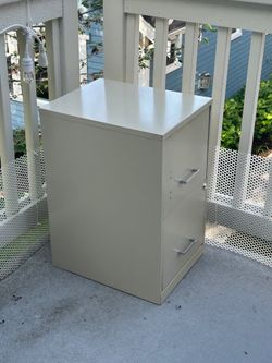 Two Drawer File Cabinet