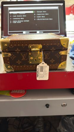 Lv box with lock and key