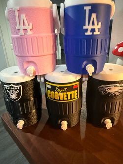 Sports Custom Koozies, 3D Printed Cups, Can Cooler Cups