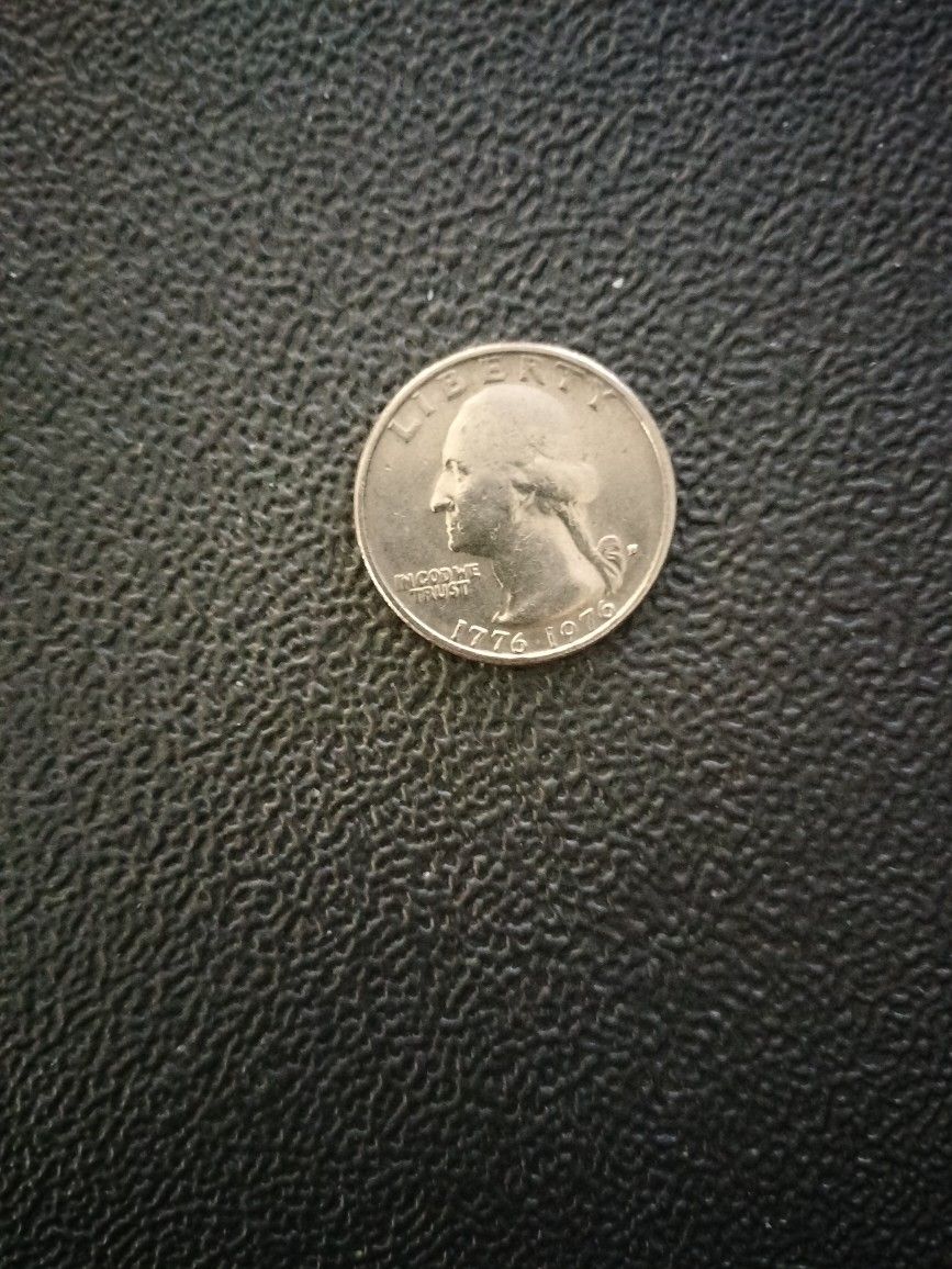 Bicentennial Error Quarter ( Filled D Mint Mark )