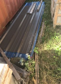 Roofing panels 3’ x 10’ sold $30 per sheet 16 ga. New
