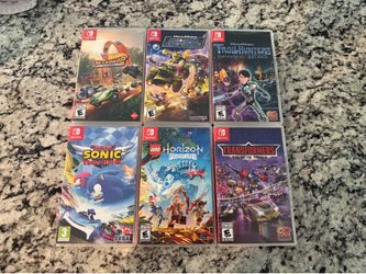 Nintendo switch game lot