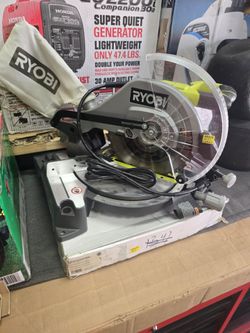 10" COMPOUND MITER SAW WITH LED LIGHT