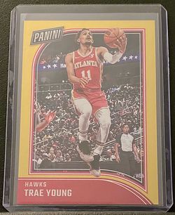 2024-25 Panini Black Friday Trae Young Gold #02/10