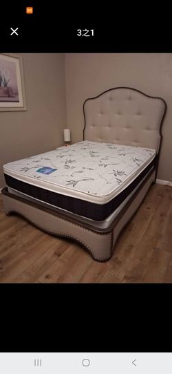 New simi queen simi firm mattress $120