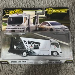 Hot Wheels Premium Team Transport Honda Civic Type R