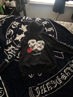 Amiri Theatre Black Graphic Hoodie