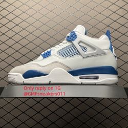 Air Jordan 4 Retro   Military Blue