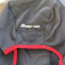 Snap on welding head hood cover
