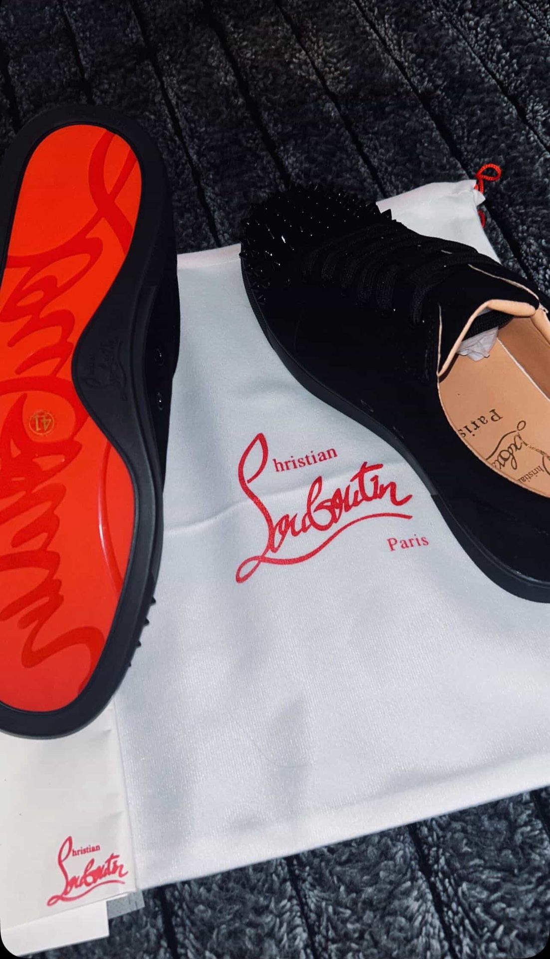 Christian Louboutin Paris Red Bottoms