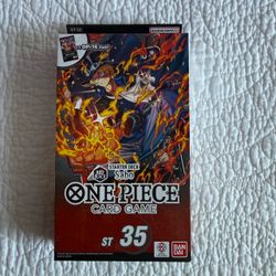 One Piece Starter Deck Ex ST-35 Red Black Sabo