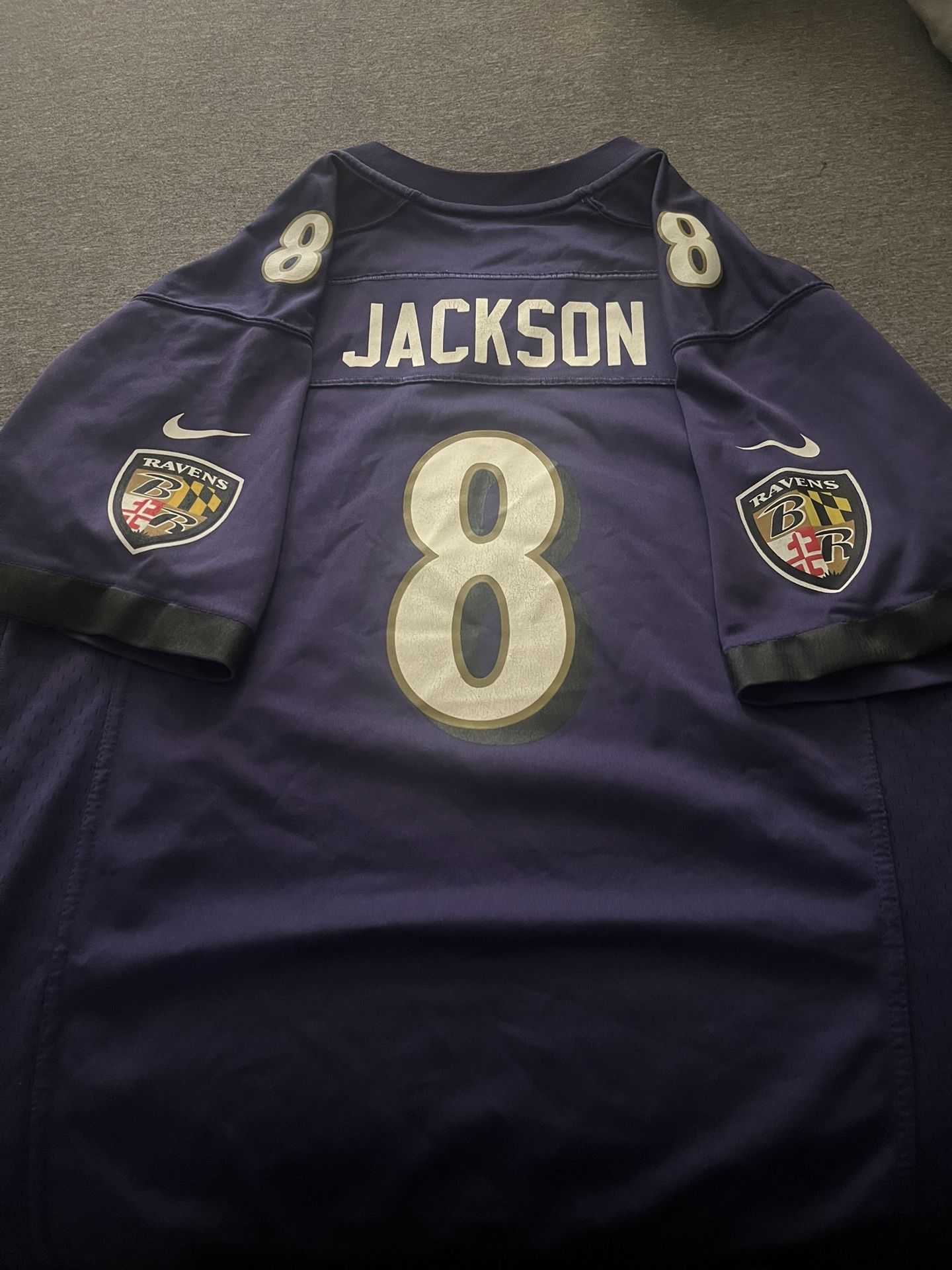 Lamar Jackson Purple Jersey
