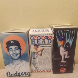 Dodgers 2001, 2024 & 2025 Sga Bobbleheads