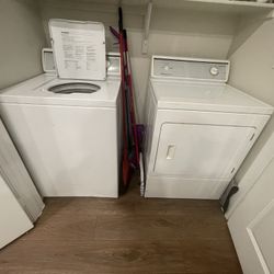 Washer And Dryer