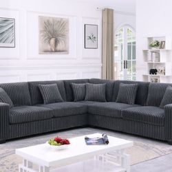NEW XXL SECTIONAL SOFA AND FREE DELIVERY- BEDROOM FURNITURE BED MATTRESS AND MORE FINANCE AVAILABLE 