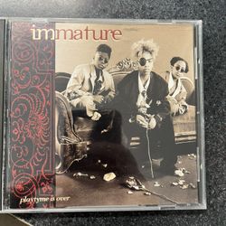 Immature Playtime Is Over CD Album