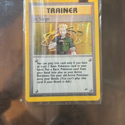 Pokémon Trainer Card
