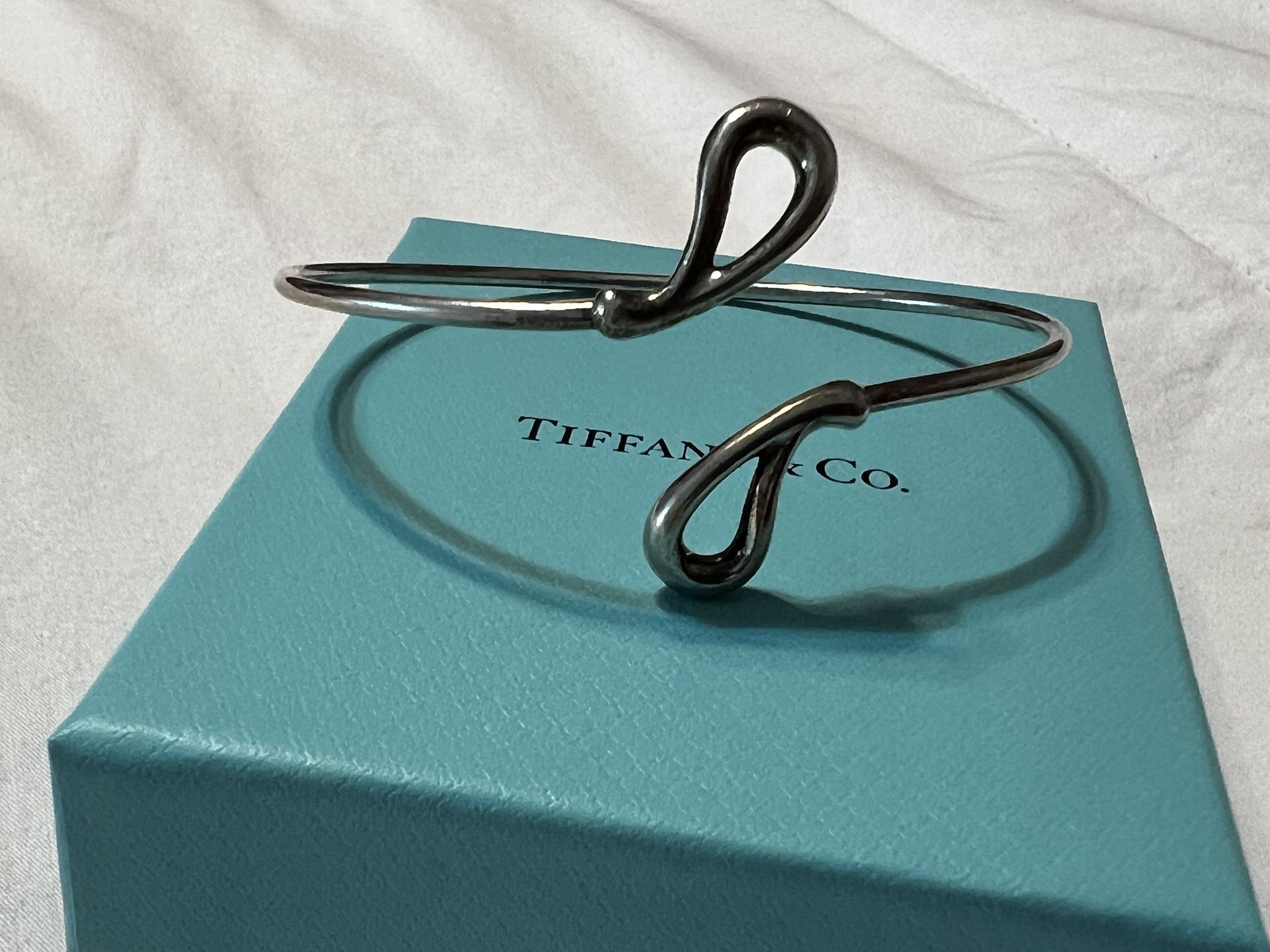 Tiffany & Co. Adjustable Silver Bracelet.