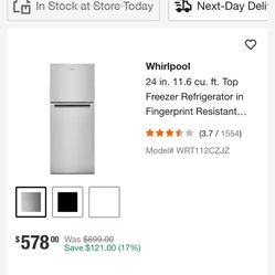 Whirlpool Refrigerator 