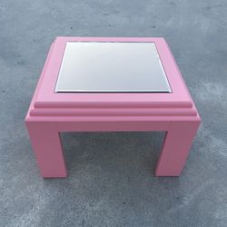 Small Vintage Postmodern Coffee Table 