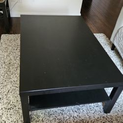 Black Coffee Table