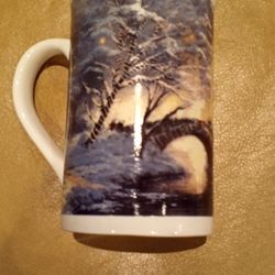 Thomas Kinkade Holiday At Central Park Christmas 2010  Mug