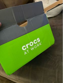 Croc slip resistant work shoes and water proof