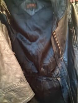 Leather jacket