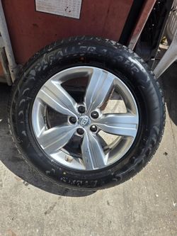 Tire and rin
