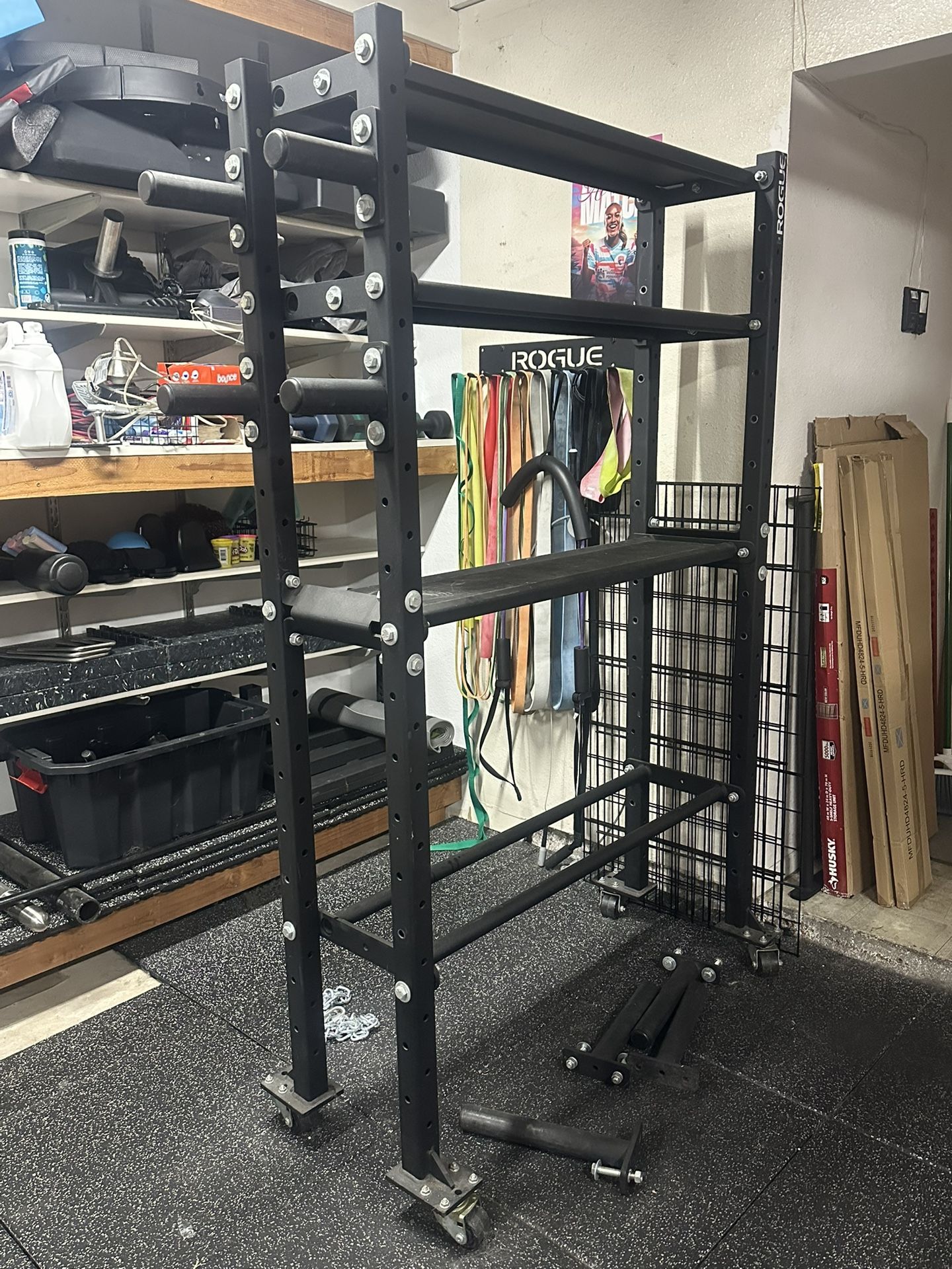 Rogue Fitness 3-tier Mass Storage System (43” Wide)